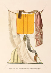 Fabric from the Caroline Islands  (Micronesia)  1822-1825.