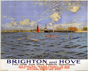 ‘Brighton and Hove’  SR poster  1923-1947.