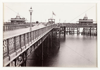 'Llandudno  View on the Pier'  c 1880.