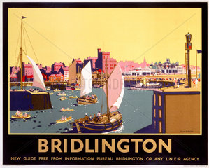 ‘Bridlington’  LNER poster  1936.