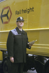 Rail freight employee  April 1964.