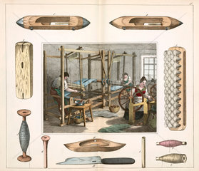 The weaver  1849.