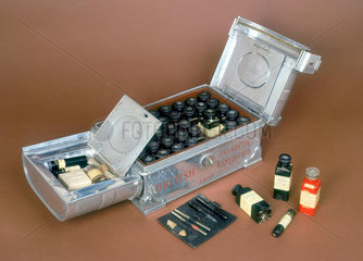 Medicine chest used by Captain Scott  1910-1912.