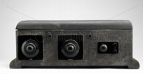 Ekco 'Mains Drive'  three-valve radio receiver  1929.