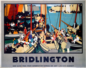 ‘Bridlington’  LNER poster  1928.