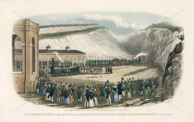 Opening of the Shoreham Branch of the London & Brighton Railway  1840.