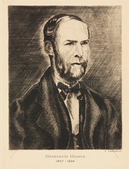 Heinrich Hertz  German physicist  late 19th century.