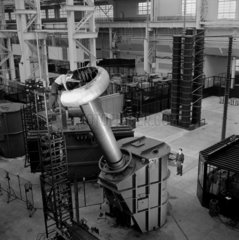 High voltage testing at the Wythenshaw labs of AEI  1958.