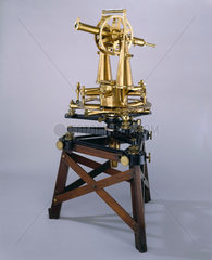 Two foot geodetic theodolite made by Troughton & Simms  1828.