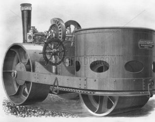 Aveling & Porter steam road roller  1867.