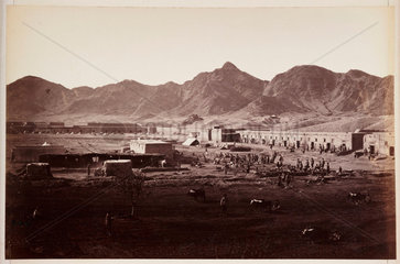 'Dakka Fort  Western End  Looking Towards Khurd Khyber'  c 1878.