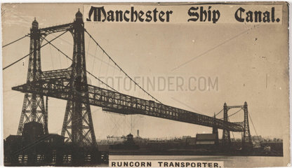 ‘Manchester Ship Canal  Runcorn Transporter Bridge’  1905-1910.