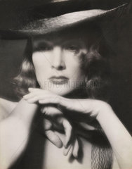 ‘Woman in Hat'  c 1960.