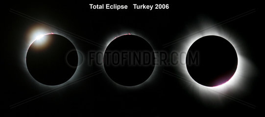 Total eclipse of the Sun  Turkey  29 March 2006.