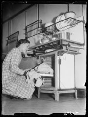 Cooking the turkey  1937.