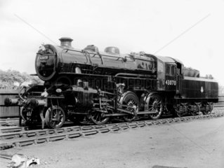 Ivatt 4MT locomotive of the BR 43070 class  Darlington.