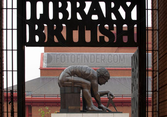 ‘Newton’ sculpture  British Library  London  1995  (2006).
