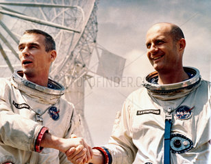 Gemini 9 astronauts  1966.