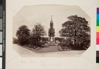 Monument to Titus Salt  Lister Park  Bradford  c 1895.
