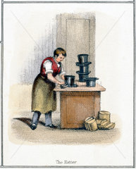 'The Hatter'  c 1845.