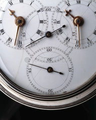 Sidereal verge watch  c 1776.
