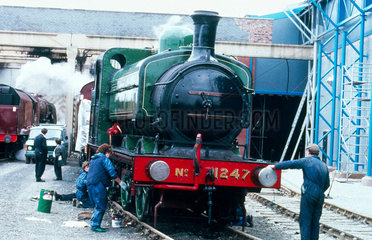 GNR steam locomotive 0-6-0ST  No 1247  (1899).