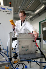 Oberhausen  Deutschland  Redox-Flow Batterie Testlabor am Fraunhofer Umsicht