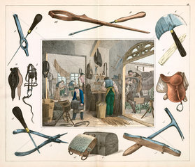 The saddle maker  1849.
