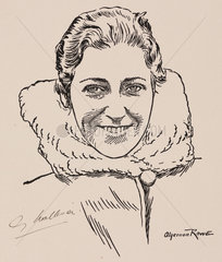 Amy Mollison (nee Johnson)  British aviator  1932-1938.