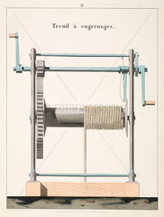 Geared winch  1856.