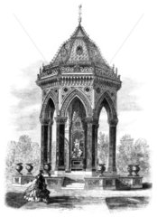 Victoria Park drinking fountain  London  1862.