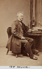 David Moore  Scottish botanist  c 1865.