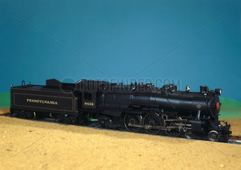 Pennsylvania Railroad steam locomotive  c 1930s.