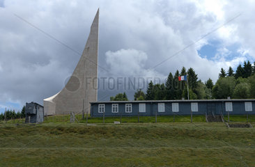 Natzwiller  Frankreich  das Mahnmal des ehemaligen KZ Natzweiler-Struthof