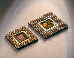 Intel 486 and Pentium microprocessors  1989 and 1992.