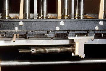 The lower part of Babbage's Difference Engine No 2  1991.