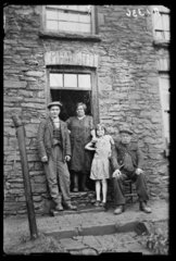 Welsh miner and his family  1931.