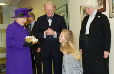 Her Majesty the Queen at the Smith Centre  Science Museum  London  2006.