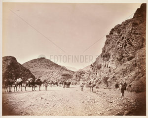 'Shadi Bagiar Entrance to Khyber Pass'  c 1878.