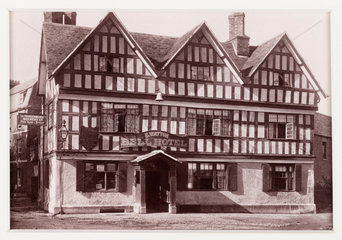 'Tewkesbury  Bell Hotel'  c 1880.