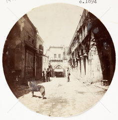 Street scene  c 1894.