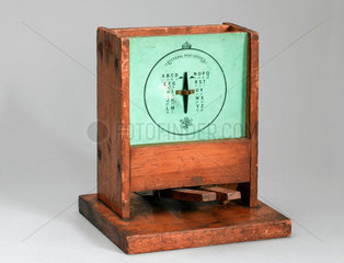 Double-sided telegraph used for training operators  1870-1930.