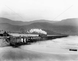Barmouth Bridge  c 1890.