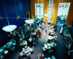 The Science Museum cafe  London  1995.