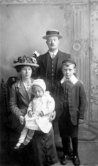 Family studio portrait  September 1915.