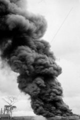 Oil tank fire  Potrero  Mexico  9 April 1914.