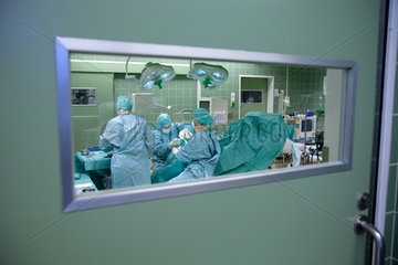 Essen  Deutschland  Krankenhaus  Operation am Fuss