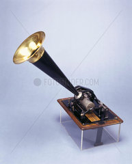 Edison Phonograph  c 1880.