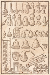 Alchemical apparatus  1657.