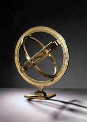 Universal ring dial  French  18th century.